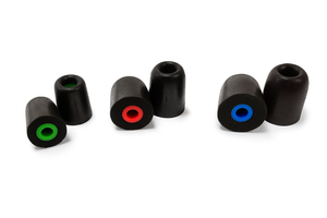 Canal Tips Comply Tips For Isolation Earphones (Pack of 6 Tips - Black) P-SERIES Canal Tips Comply Tips For Isolation Earphones (Pack of 6 Tips - Black) P-SERIES