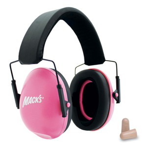Mack's Shooters Double-Up Ear Muffs (NRR 34) (Earmuffs + Ear Plugs) Mack's Shooters Double-Up Ear Muffs (NRR 34) (Earmuffs + Ear Plugs)
