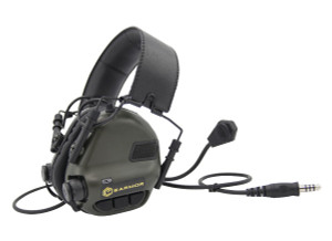 Opsmen Earmor M32 Tactical Electronic Communications Ear Muffs with Boom Mic and NEXUS TP-120 Downlead Mod 3 (NRR 22) Opsmen Earmor M32 Tactical Electronic Communications Ear Muffs with Boom Mic and NEXUS TP-120 Downlead Mod 3 (NRR 22)