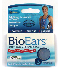 Cirrus BioEars Silicone Ear Plugs For Noise and Water Protection (Pack of 3 Pairs) (NRR 22) Cirrus BioEars Silicone Ear Plugs For Noise and Water Protection (Pack of 3 Pairs) (NRR 22)