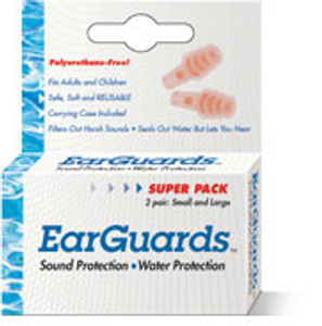 Cirrus EarGuards Combination Swim and Noise Ear Plugs for Adults and Children (NRR 20) Cirrus EarGuards Combination Swim and Noise Ear Plugs for Adults and Children (NRR 20)