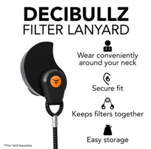 Decibullz Filter Lanyard Decibullz Filter Lanyard