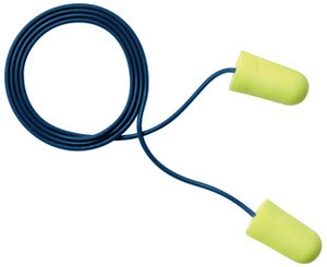 E-A-Rsoft Yellow Neons Metal Detectable Corded Foam Ear Plugs (NRR 33) E-A-Rsoft Yellow Neons Metal Detectable Corded Foam Ear Plugs (NRR 33)