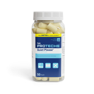 Flents ProTechs Quiet! Please UF Foam Ear Plugs (NRR 29) (Bottle of 50 Pairs) Flents ProTechs Quiet! Please UF Foam Ear Plugs (NRR 29) (Bottle of 50 Pairs)