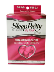 Hearos 5600 Sleep Pretty in Pink UF Foam Ear Plugs (NRR 32) (56 Pairs) Hearos 5600 Sleep Pretty in Pink UF Foam Ear Plugs (NRR 32) (56 Pairs)