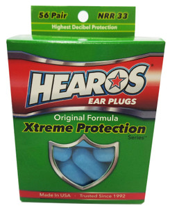 Hearos 5656 Xtreme Protection Series UF Foam Ear Plugs (NRR 33) (56 Pairs) Hearos 5656 Xtreme Protection Series UF Foam Ear Plugs (NRR 33) (56 Pairs)