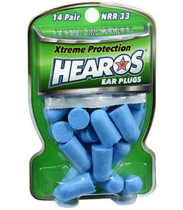 Hearos 5826 Xtreme Protection Series UF Foam Ear Plugs (NRR 33) (14 Pairs) Hearos 5826 Xtreme Protection Series UF Foam Ear Plugs (NRR 33) (14 Pairs)