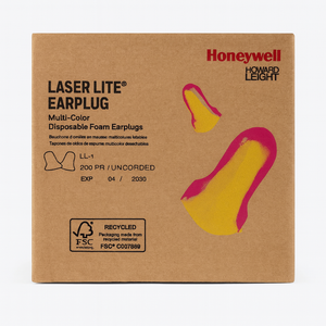 Howard Leight by Honeywell LaserLite UF Foam Ear Plugs (NRR 32) (Box of 200 Pairs) Howard Leight by Honeywell LaserLite UF Foam Ear Plugs (NRR 32) (Box of 200 Pairs)