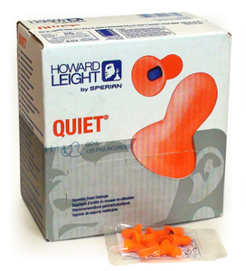 Howard Leight by Honeywell QD-5 Quiet Reusable Ear Plugs (NRR 26) (Box of 25 Vending Packs, Each Containing 5 Pairs) Howard Leight by Honeywell QD-5 Quiet Reusable Ear Plugs (NRR 26) (Box of 25 Vending Packs, Each Containing 5 Pairs)