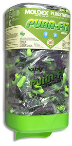Moldex Pura-Fit 6882 Corded UF Foam Ear Plugs PlugStation Dispenser (NRR 33) (Dispenser With 150 Pairs)