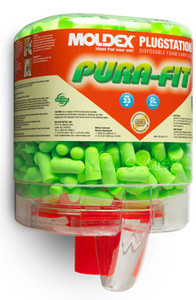 Moldex Pura-Fit 6844 UF Foam Ear Plugs PlugStation (NRR 33) (Dispenser with 250 Unwrapped Pairs) Moldex Pura-Fit 6844 UF Foam Ear Plugs PlugStation (NRR 33) (Dispenser with 250 Unwrapped Pairs)
