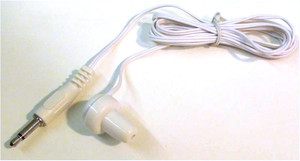 Got Ears? Grandad Style Monaural Earpiece With 6 Foot Cord Got Ears? Grandad Style Monaural Earpiece With 6 Foot Cord