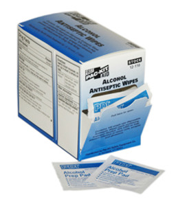 Single Pack Alcohol Wipes (Box of 100) Single Pack Alcohol Wipes (Box of 100)