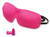 Mack's Dreamgirl Sleep Mask with Dreamgirl Earplugs + Pink Travel Pouch Mack's Dreamgirl Sleep Mask with Dreamgirl Earplugs + Pink Travel Pouch