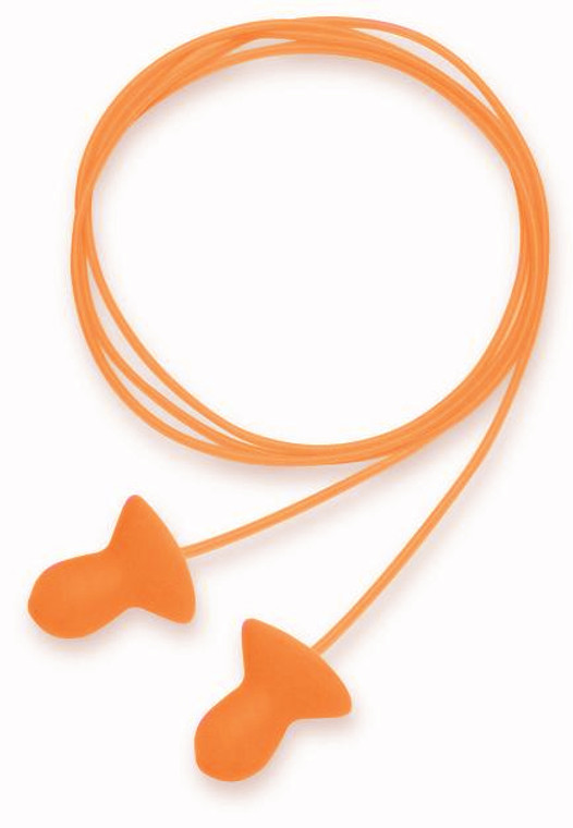 Howard Leight by Honeywell Quiet Reusable Foam Ear Plugs Corded No Case (NRR 26) (Case of 1000 Pairs)