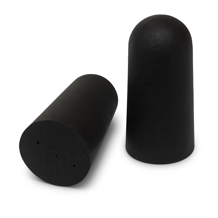 Got Ears? Back in Black UF Foam Ear Plugs (NRR 32) (Case of 1000 Individually Wrapped Pairs)