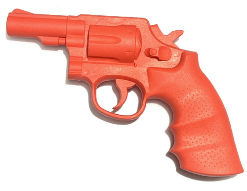 8" realistic size rubber revolver.