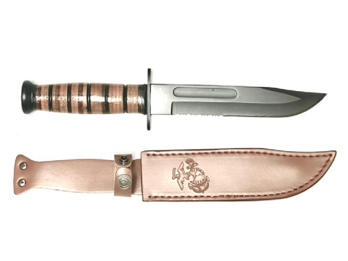 Ka-Bar style military style knife. Age restriction of 18 years and older.