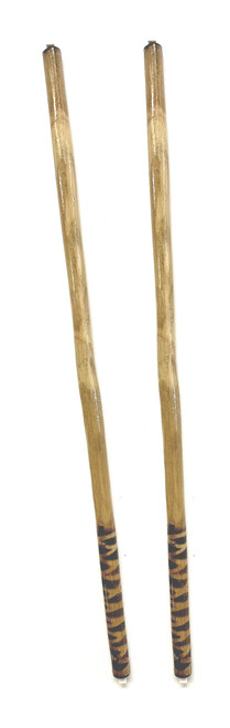 Pair of hand made rattan fighting sticks. Age restriction of 18 years and older.
