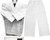 Single weave Jiu-Jitsu Uniform. Includes jacket, pants, and belt. Available in white.