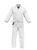 White single weave Judo Uniform. Includes white belt.