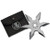 6 Point Throwing Star made of stainless steel. 4" diameter.