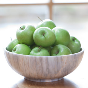 Marble  Large Round Bowl