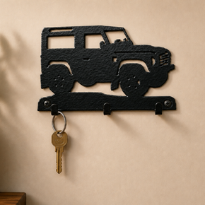 Designer 3-Hook Key Rack