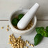 Marble Round Pestle & Mortar