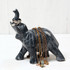 Marble Elephant Ring Holder Dark