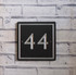 Slate Large House Number - Classic Font