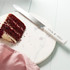Wedding Cake Knife Personalised Marble Handle