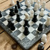 Small Marble Chess Set