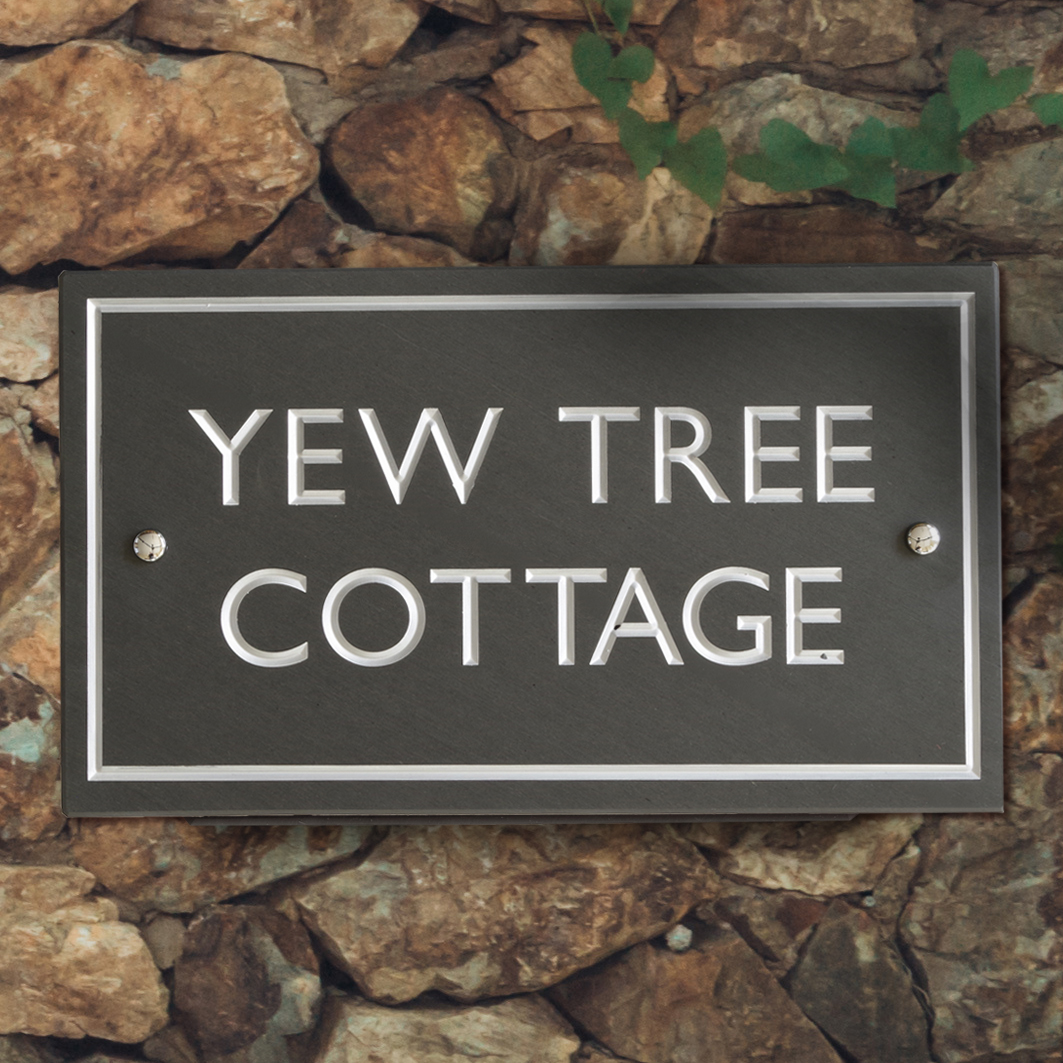SLATE HOUSE SIGNS