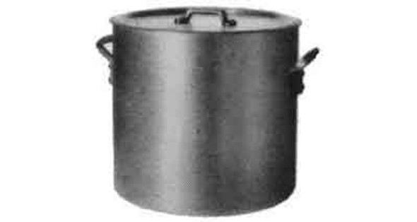 IMPA 171913 STOCK POT WITH LID 11,0 ltr ALUMINIUM 240x240mm