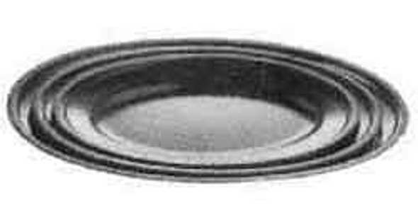 IMPA 170801 MEAT PLATE 200mm OVAL STAINLESS STEEL