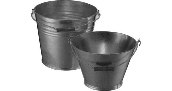 IMPA 174126 BUCKET GALVANIZED Capacity 10 litre