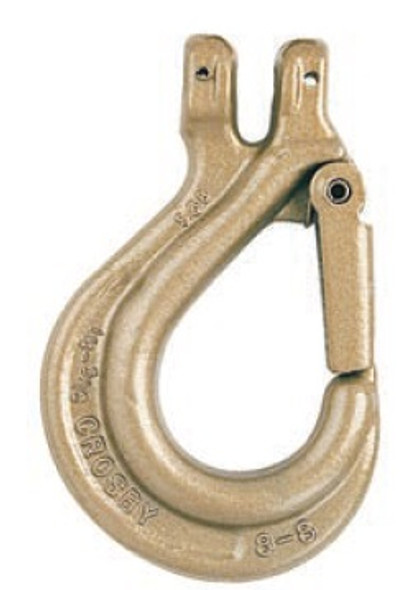 IMPA 234384 LATCHING EYE HOOK 5,30 ton Grade 80  for chain 13mm