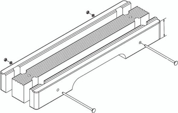 IMPA 232049 ROPE LADDER STEP 525mm REPLACEMENT TYPE WOOD-EMPA