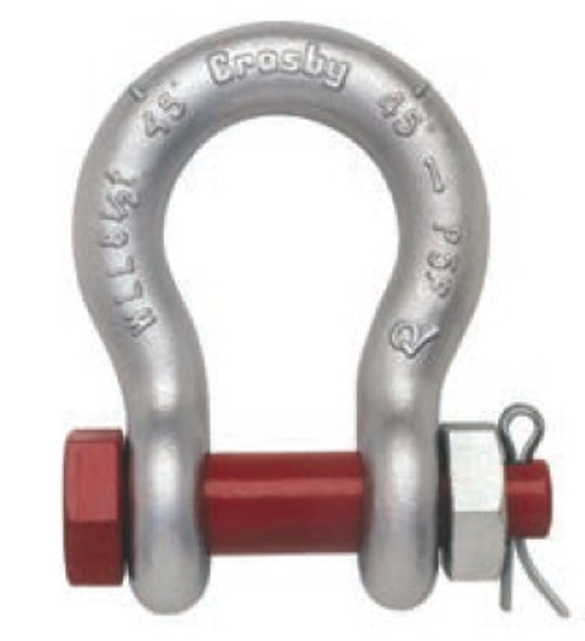 IMPA 234255 ANCHOR SHACKLE SAFETY BOLT 45x50x74mm   WLL 25,0 ton