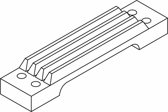 IMPA 232037 ROPE LADDER STEP 525mm RUBBER   WITH HEARTS