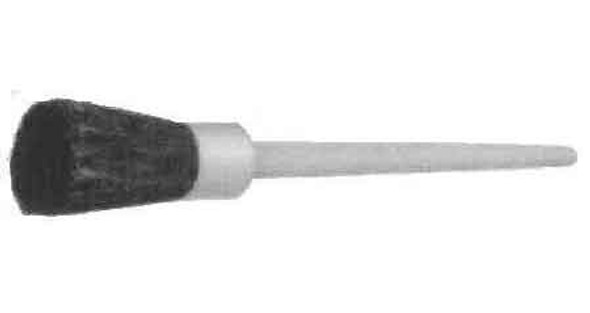 IMPA 510136 PAINT BRUSH ROUND WHITE 26mm with plastic handle