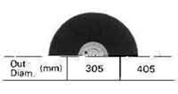 IMPA 591161 CUT-OFF DISC 300x3,0x25,4mm for steel      O.H.M.