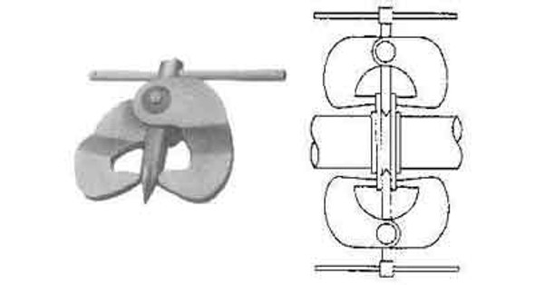 IMPA 615184 FLANGE JACKS 80-250mm set of 2 pcs. 306-S1-NEXUS