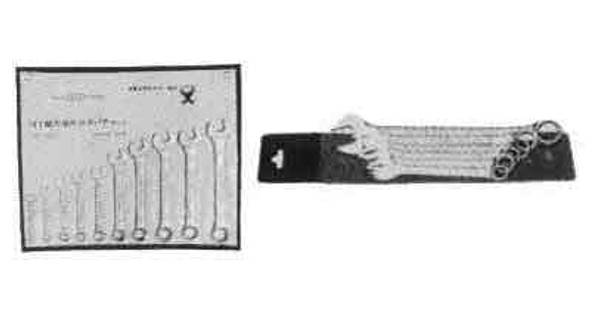 IMPA 610532 WRENCH OPEN & 12-POINT BOX SET 10-17mm 6pcs TRANSTIME