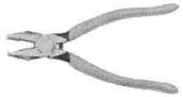 IMPA 611666 PLIER SIDE CUTTING 160mm WITH SPRING      BAHCO