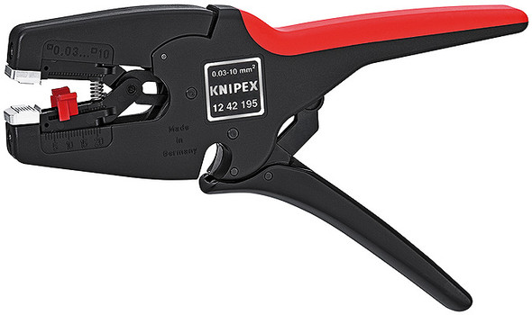 IMPA 611745 ELECTRIC CABLE STRIPPER 195mm cap.0,03-10mm2 KNIPEX