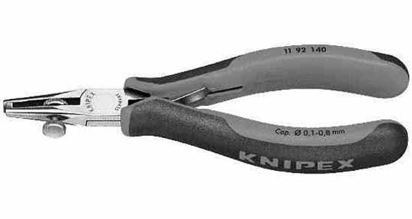 IMPA 611749 ELECTRONICS WIRE STRIPPER 140mm WITH SPRING  KNIPEX