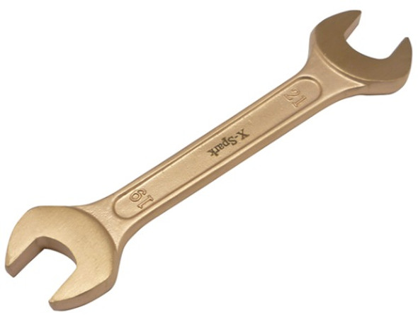 IMPA 615441 WRENCH DOUBLE OPEN END 8x9mm  ALUBRONZE NON-SPARK