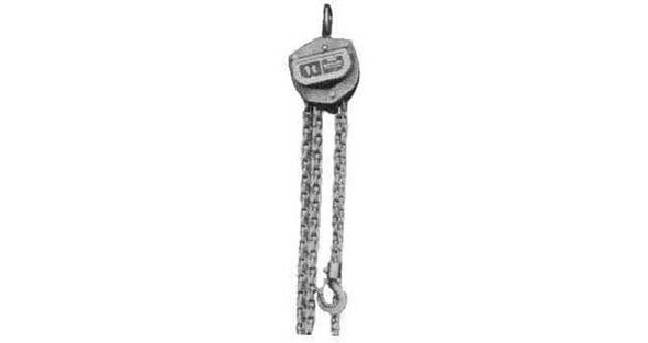 IMPA 615021 MANUAL CHAIN HOIST with cert 0,5 ton x 3,0mtr. NON-SPARK